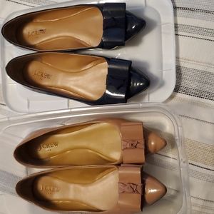J. Crew Bow Flat bundle of 2